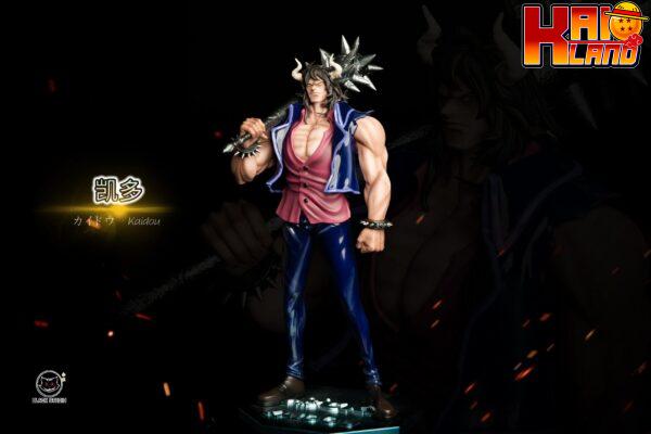 One Piece Black Studio Young Kaido Resin Statue 1