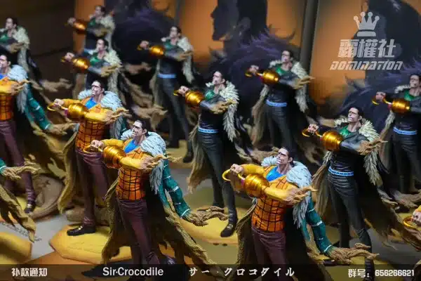 One Piece Domination Studio Crocodile Resin Statue 1