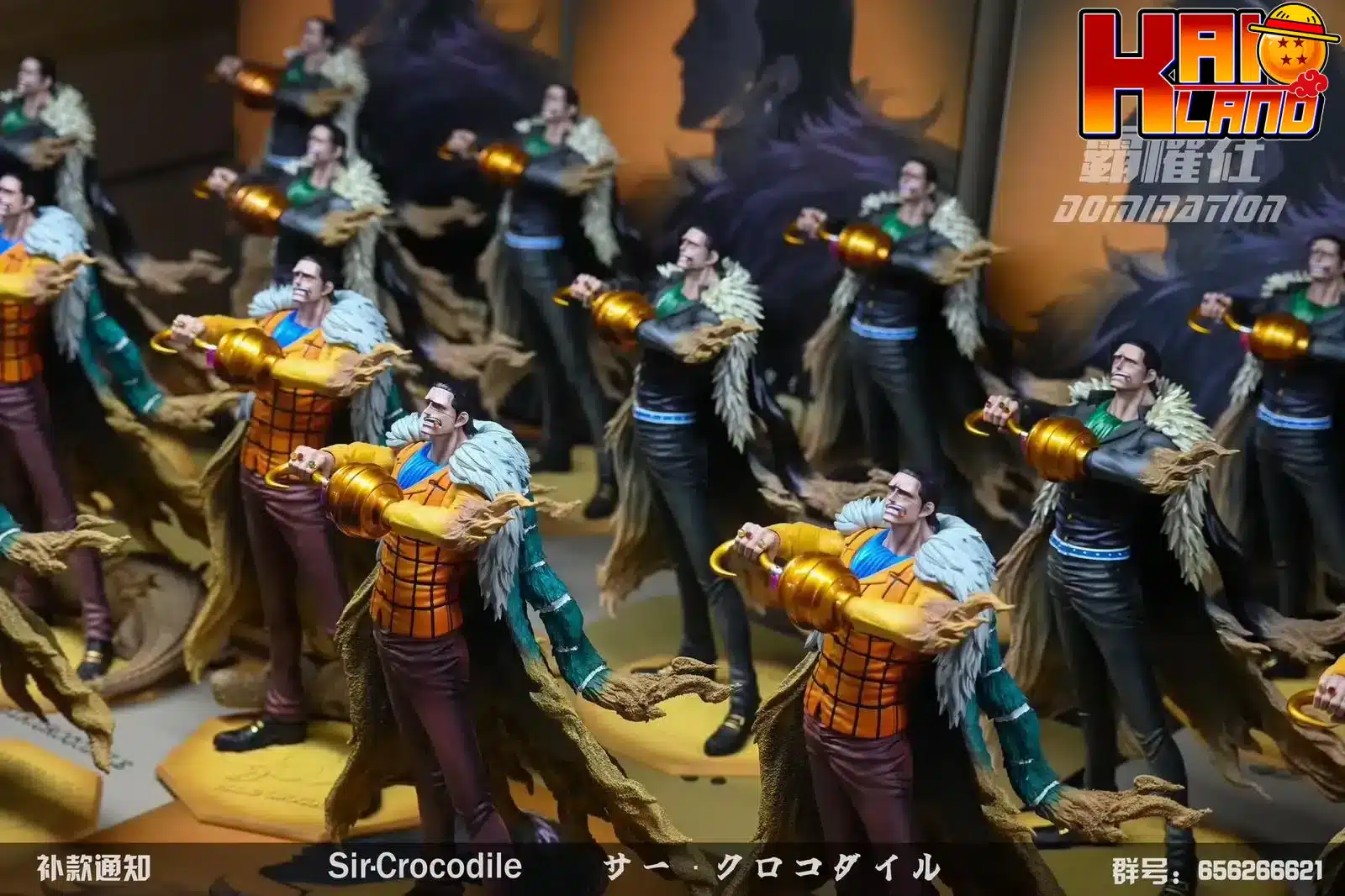 One Piece Domination Studio Crocodile Resin Statue