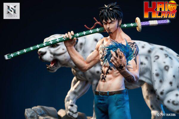 One Piece HS Studio Trafalgar D Water Law Resin Statue 2