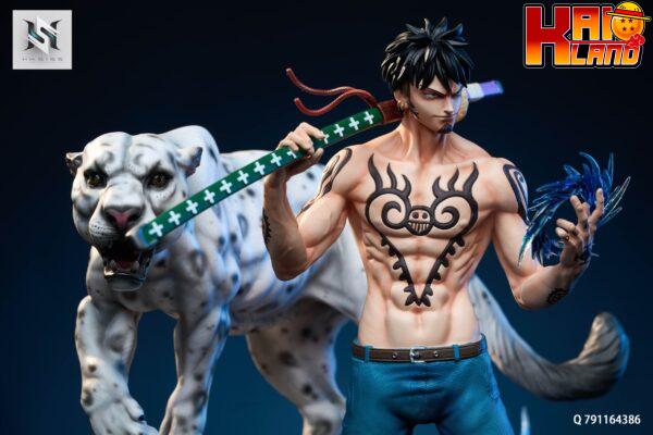 One Piece HS Studio Trafalgar D Water Law Resin Statue 3