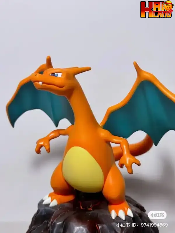 Pokemon Infinite Studio Charmender x Bulbasaur x Squirtle Evolution Group Resin Statue 9
