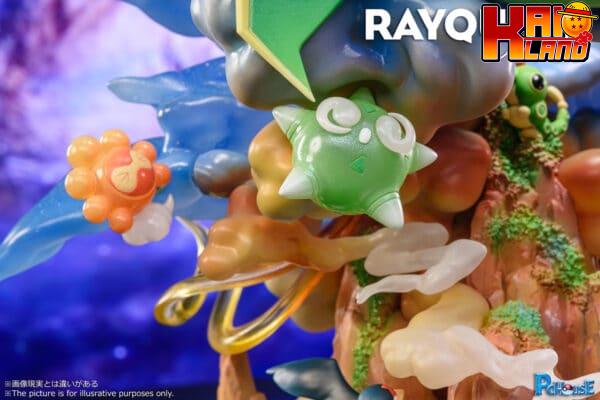 Pokemon PC House studio Rayquaza Resin Statue 2