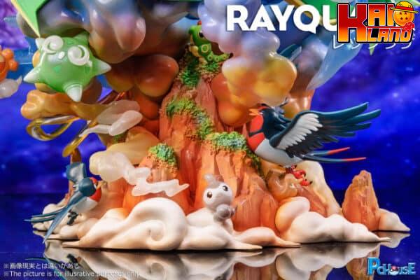 Pokemon PC House studio Rayquaza Resin Statue 6