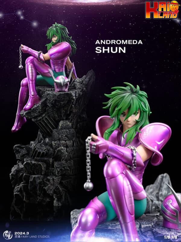Saint Seiya Fairyland Studio Shun Resin Statue 4