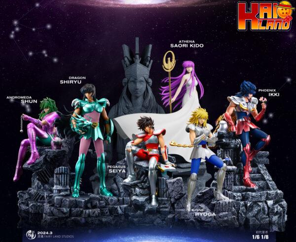 Saint Seiya Fairyland Studio Shun Resin Statue 5