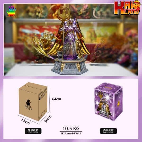 Saint Seiya JacksDo Athena Cloths Resin Statue 3