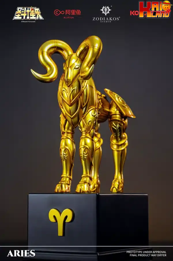 Saint Seiya Zodiakos Studio Aries Cloth Licensed Resin Statue 2