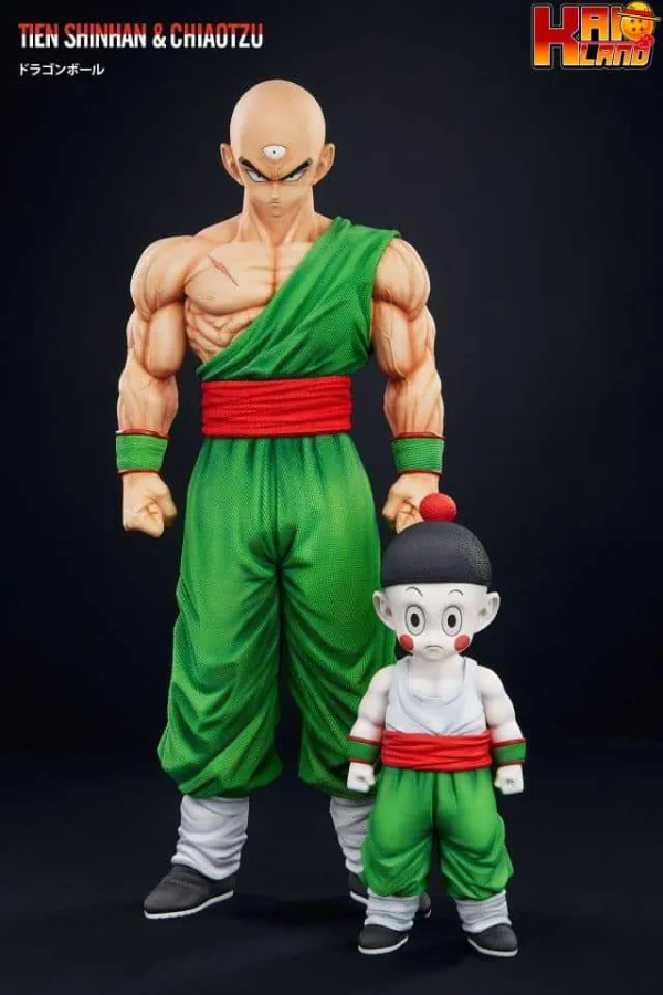 Dragon Ball Infinite Studio Ten Shin Han Resin Statue 3