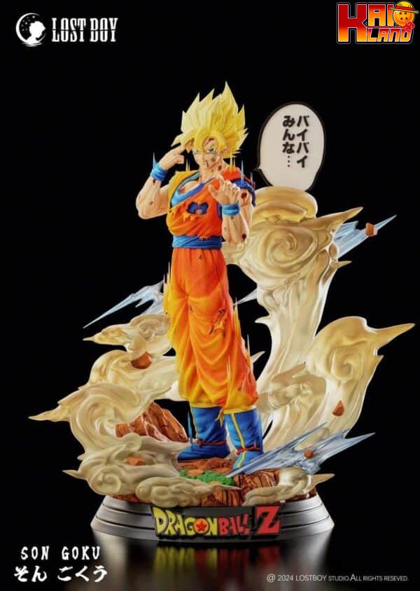 Dragon Ball Lost Boy Studio Goku Resin Statue 2