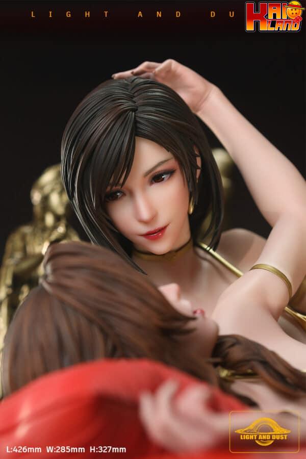 Final Fantasy VII Light and Dust Studio Tifa x Aerith Resin Statue 2