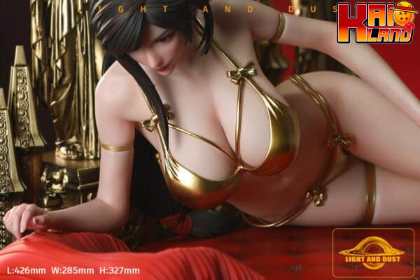 Final Fantasy VII Light and Dust Studio Tifa x Aerith Resin Statue 5