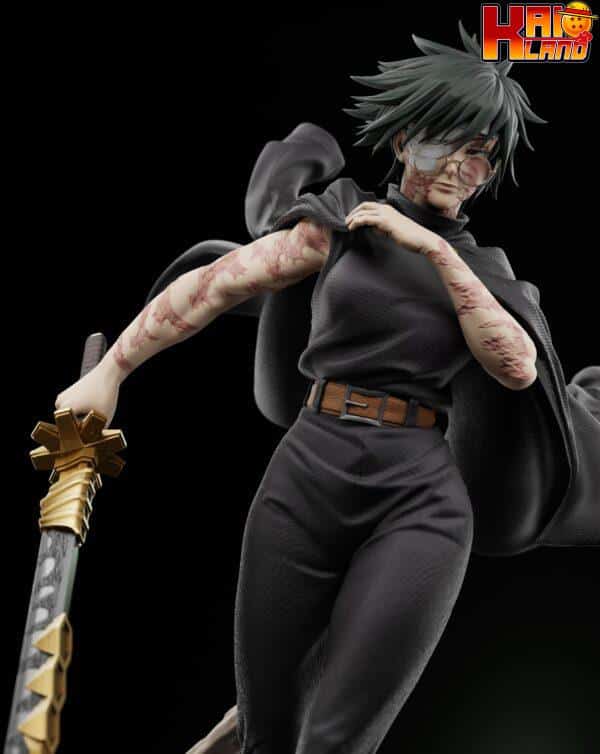 Jujutsu Kaisen Player 1 Studio Zenin Maki Resin Statue 4 1