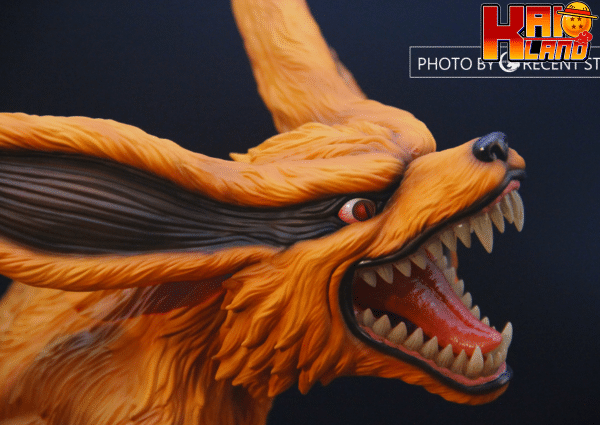 Naruto Crescent Studio Naruto x Kurama Resin Statue 3
