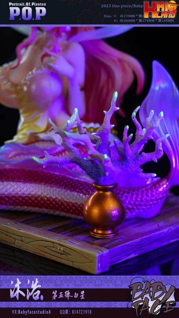 One Piece Babyface Studio Shirahoshi Resin Statue 5