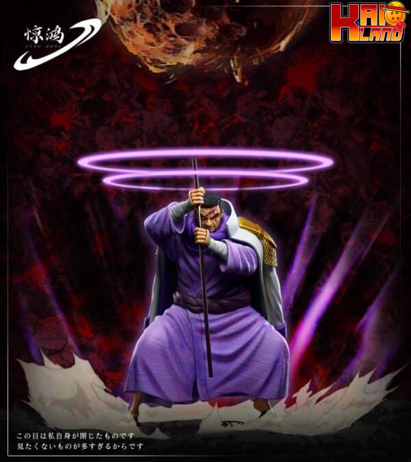 One Piece Jing Hong Studio Issho Fujitora Resin Statue 1