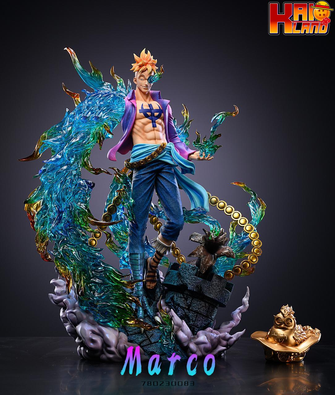 ワンピース LX スタジオ マルコ V2 樹脂スタチュー - Kaioland