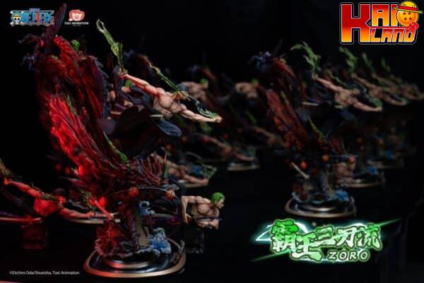 One Piece Roronoa Zoro Overlord Three Sword Style Licensed Resin Statue 2 1