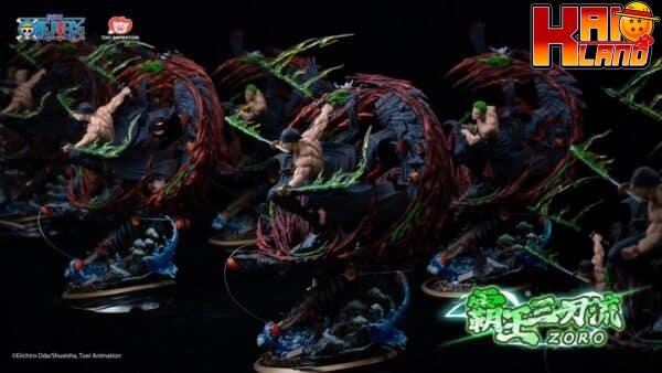 One Piece Roronoa Zoro Overlord Three Sword Style Licensed Resin Statue 3 1