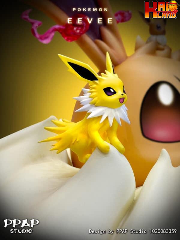 Pokemon PPAP Studio Eevee Evolutions Diorama Resin Statue 2