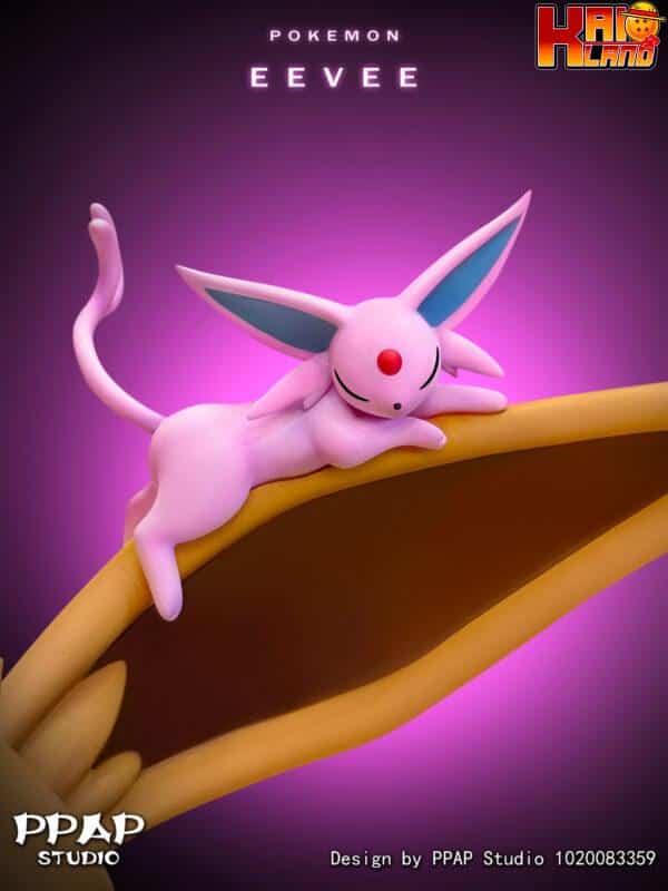 Pokemon PPAP Studio Eevee Evolutions Diorama Resin Statue 7