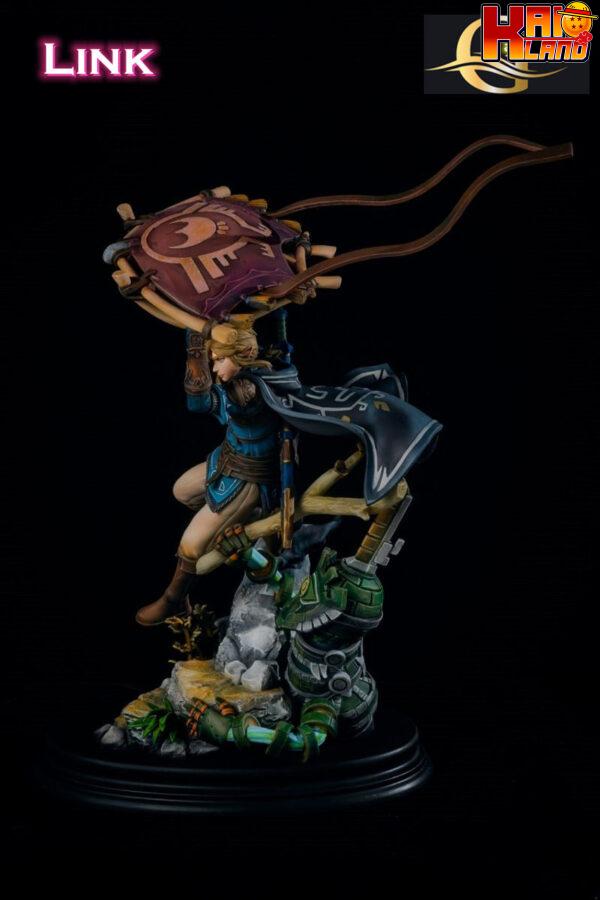The Legend of Zelda Game Studio Link Resin Statue 4