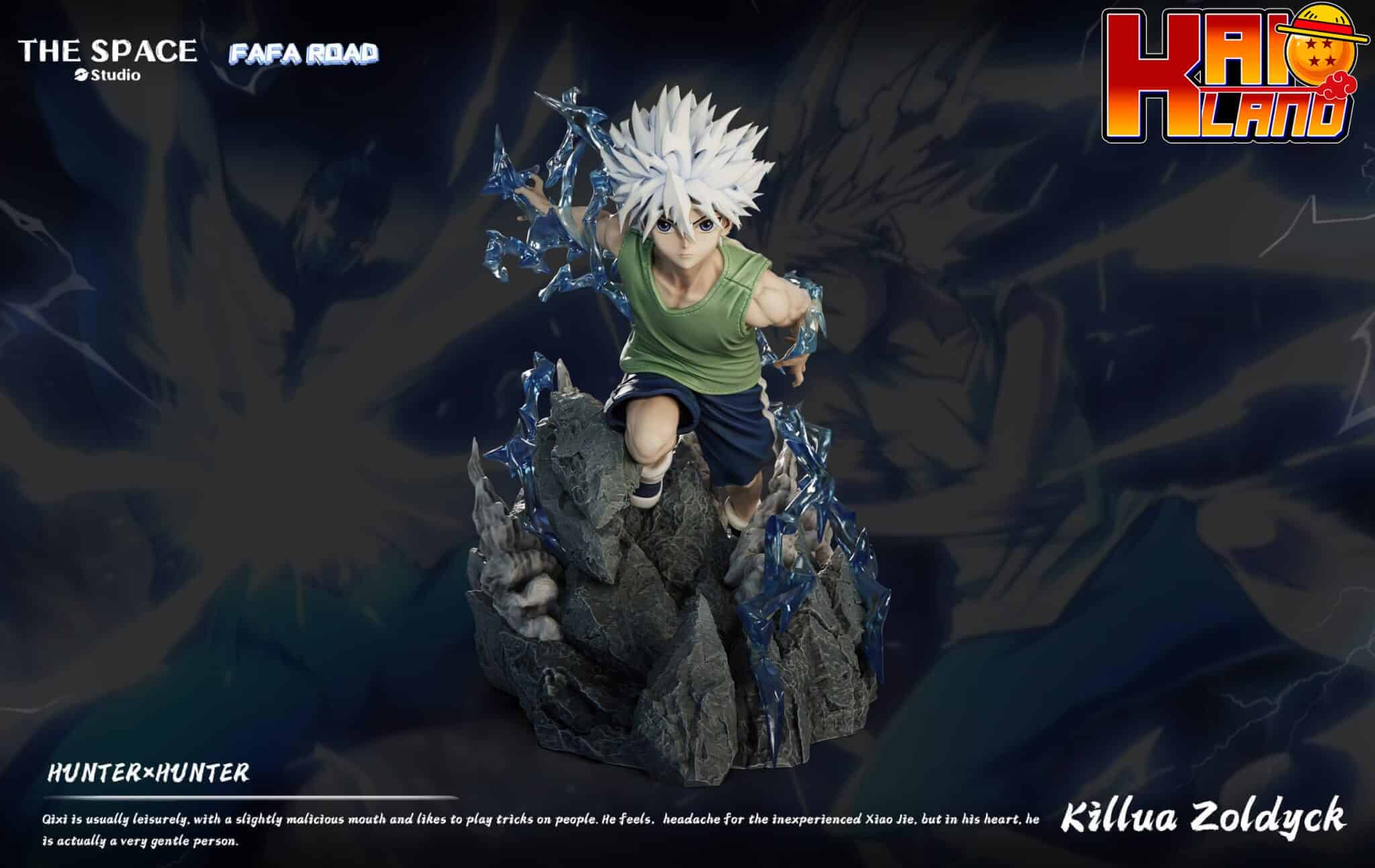 Hunter x Hunter The Space Studio Killua Zoldyck Resin Statue