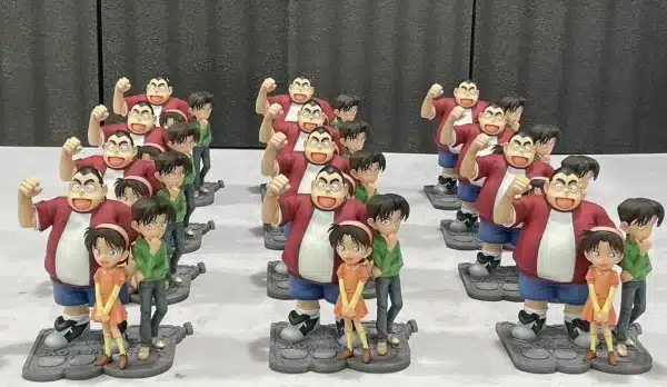 Detective Conan Mimo Studio Ayumi x Mitsuhiko x Genta Resin Statue