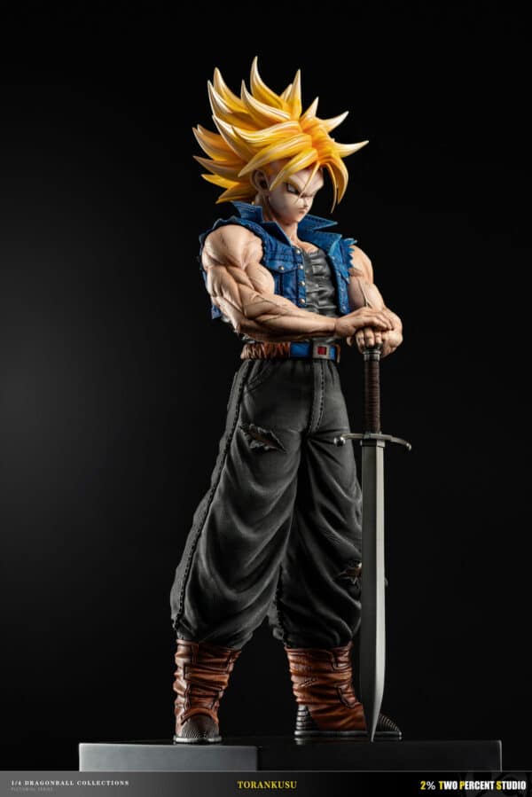 Dragon Ball 2 Studio Trunks Resin Statue 3