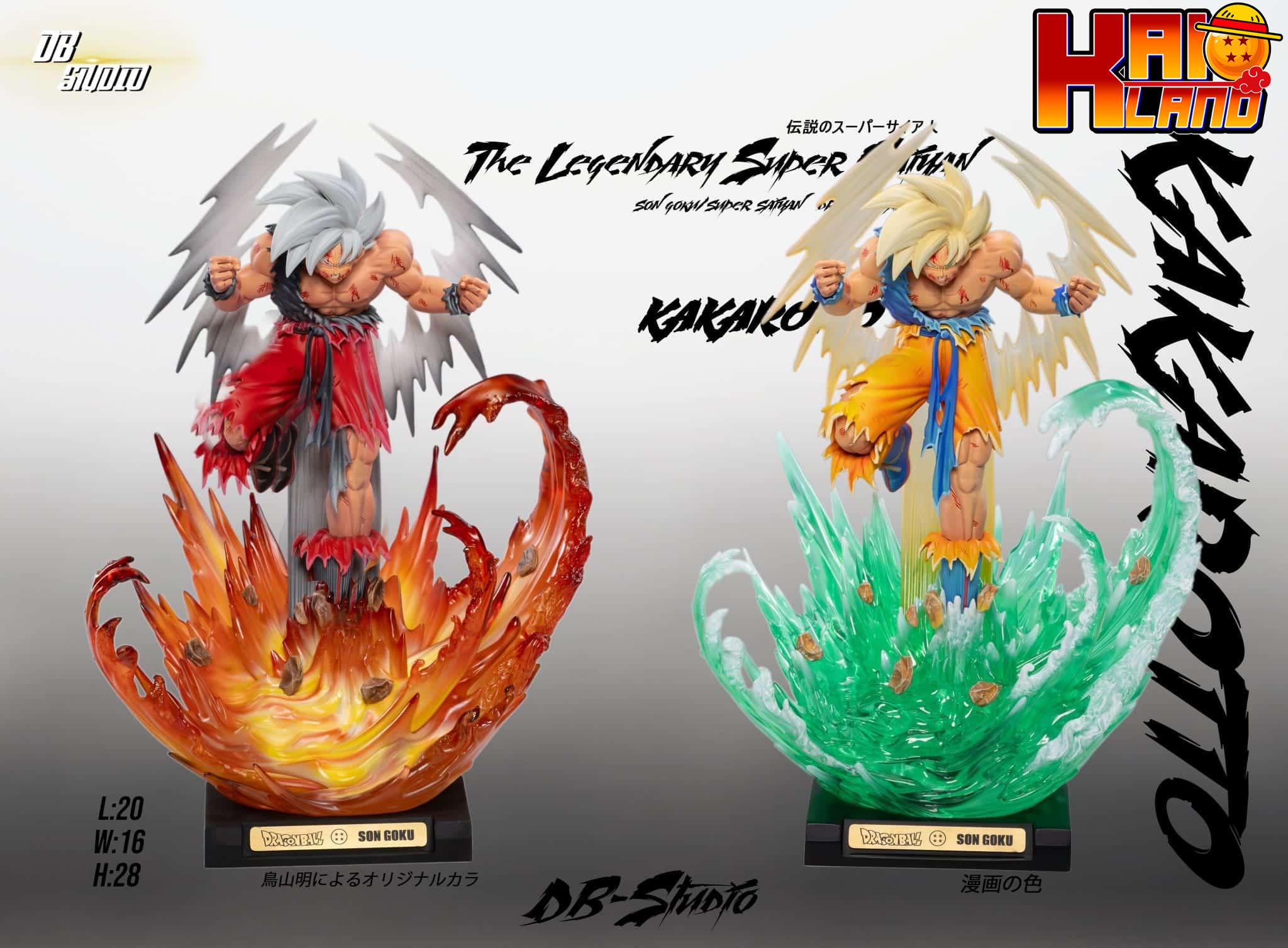 Dragon Ball DB Studio Son Goku The Legendary Super Saiyan Resin Statue