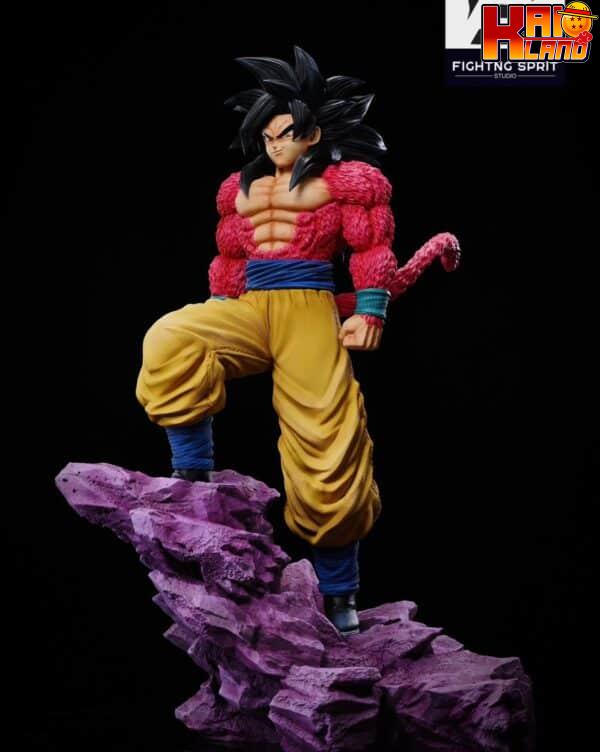 Dragon Ball Fighting Spirit Studio Goku x Vegeta SS4 Resin Statue 2