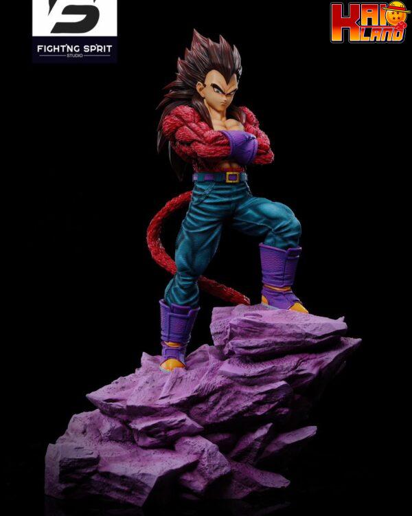 Dragon Ball Fighting Spirit Studio Goku x Vegeta SS4 Resin Statue 3