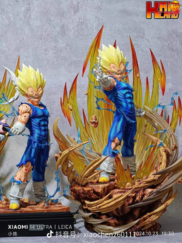 Dragon Ball Infinite Studio Majin Vegeta Resin Statue 4 1