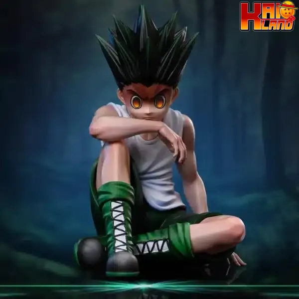 Hunter x Hunter PG Studio Killua x Gon Sitting Resin Statue 1