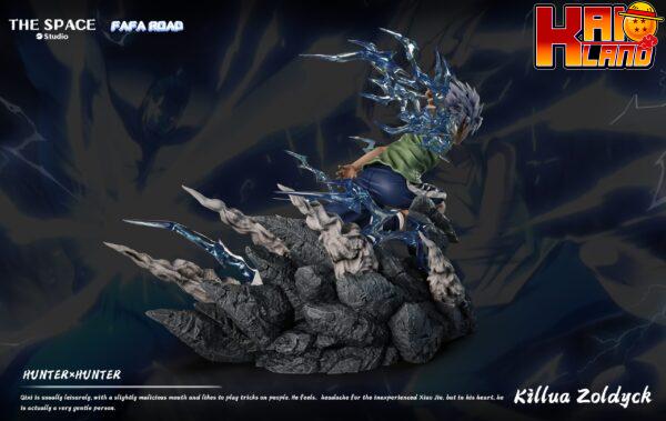 Hunter x Hunter The Space Studio Killua Zoldyck Resin Statue 3