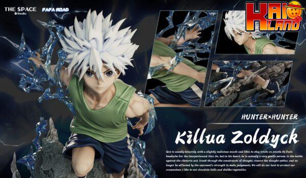 Hunter x Hunter The Space Studio Killua Zoldyck Resin Statue 6