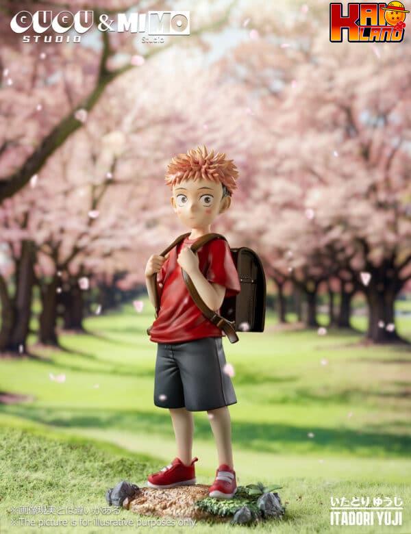 Jujutsu Kaisen Gugu x Mimo Studio Kid Itadori Yuji Resin Statue 1