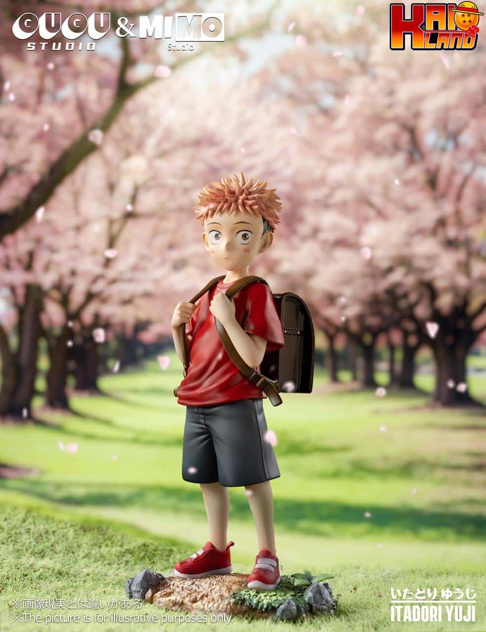 Jujutsu Kaisen Gugu x Mimo Studio Kid Itadori Yuji Resin Statue
