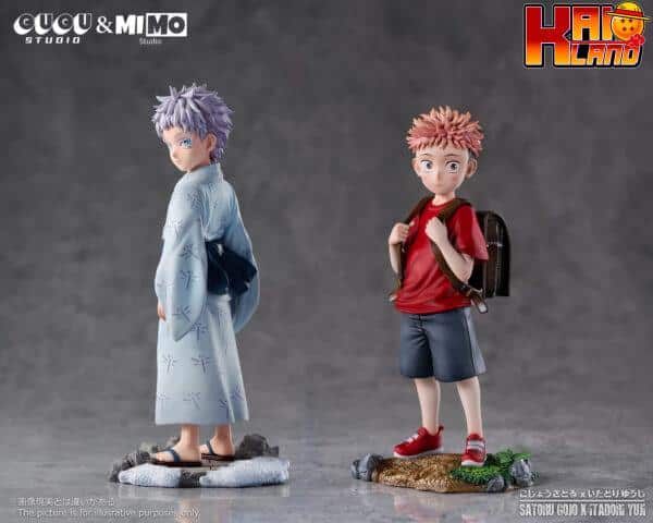 Jujutsu Kaisen Gugu x Mimo Studio Kid Satoru Gojo Resin Statue 4