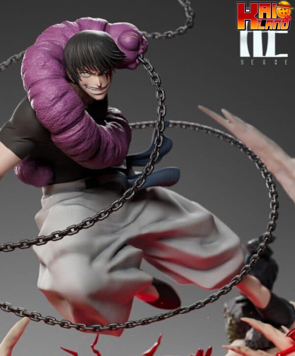 Jujutsu Kaisen Heroe Collectibles Studio Toji Fushiguro Resin Statue 3