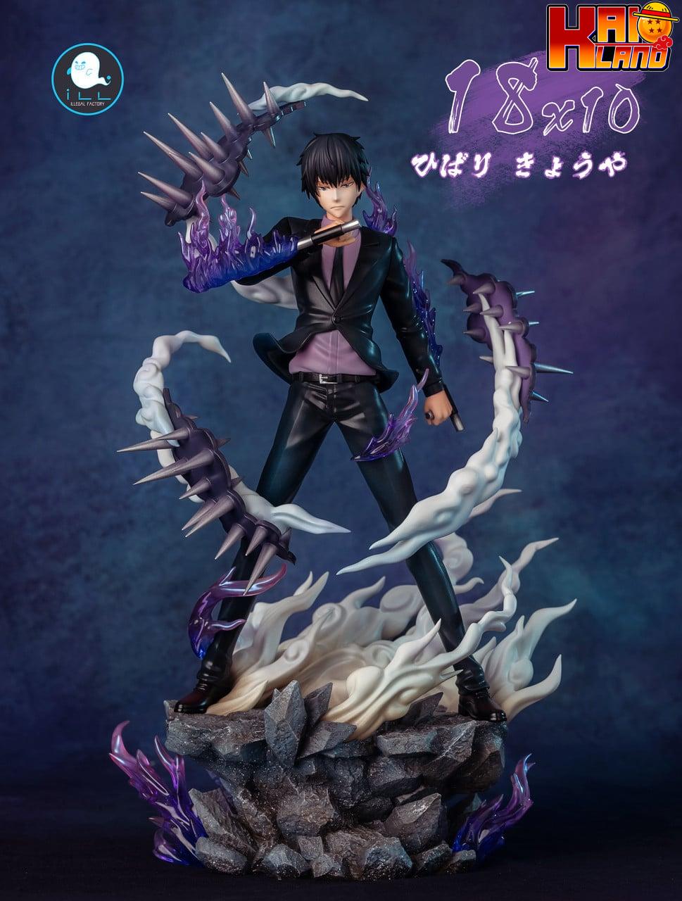 Studio Hibari Katekyo Hitman Reborn ILL Studio Hibari Kyoya Resin Statue - Kaioland