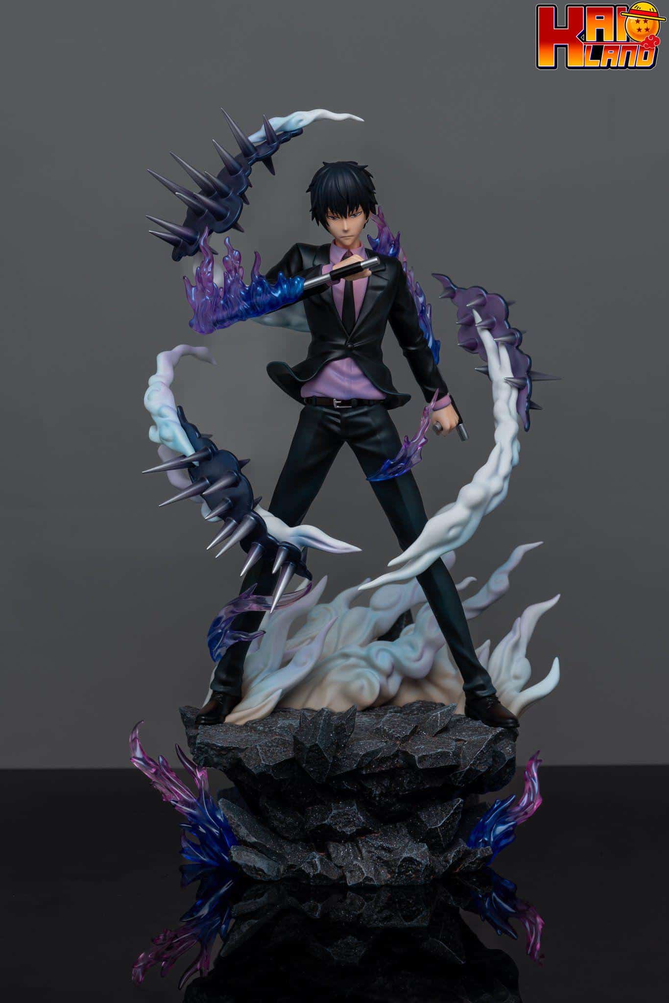 Katekyo Hitman Reborn ILL Studio Hibari Kyoya Resin Statue