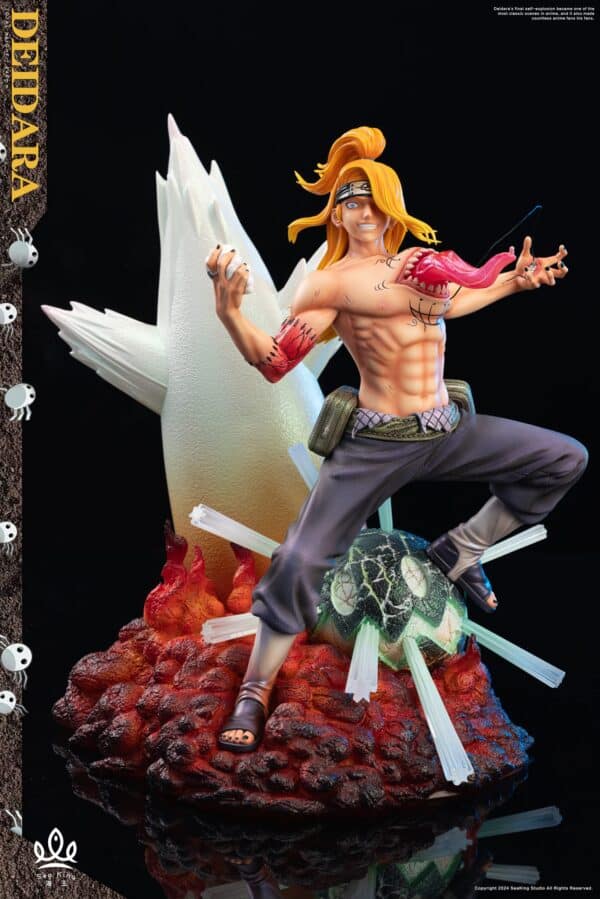 Naruto Sea king Studio Artist Deidara Resin Statue 1