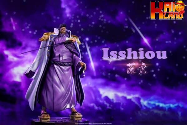 One Piece Black Studio Issho Fujitora Resin Statue 3