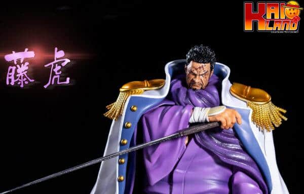 One Piece Black Studio Issho Fujitora Resin Statue 4