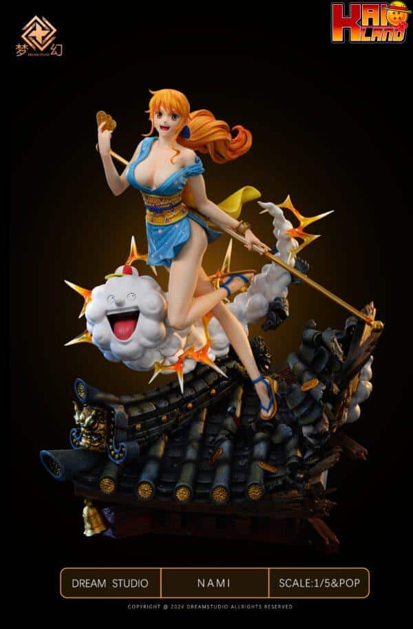 One Piece Dream Studio Nami Wano Resin Statue 5