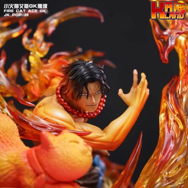 ワンピース Jacksdo Studio ポートガス D エース樹脂スタチュー - Kaioland