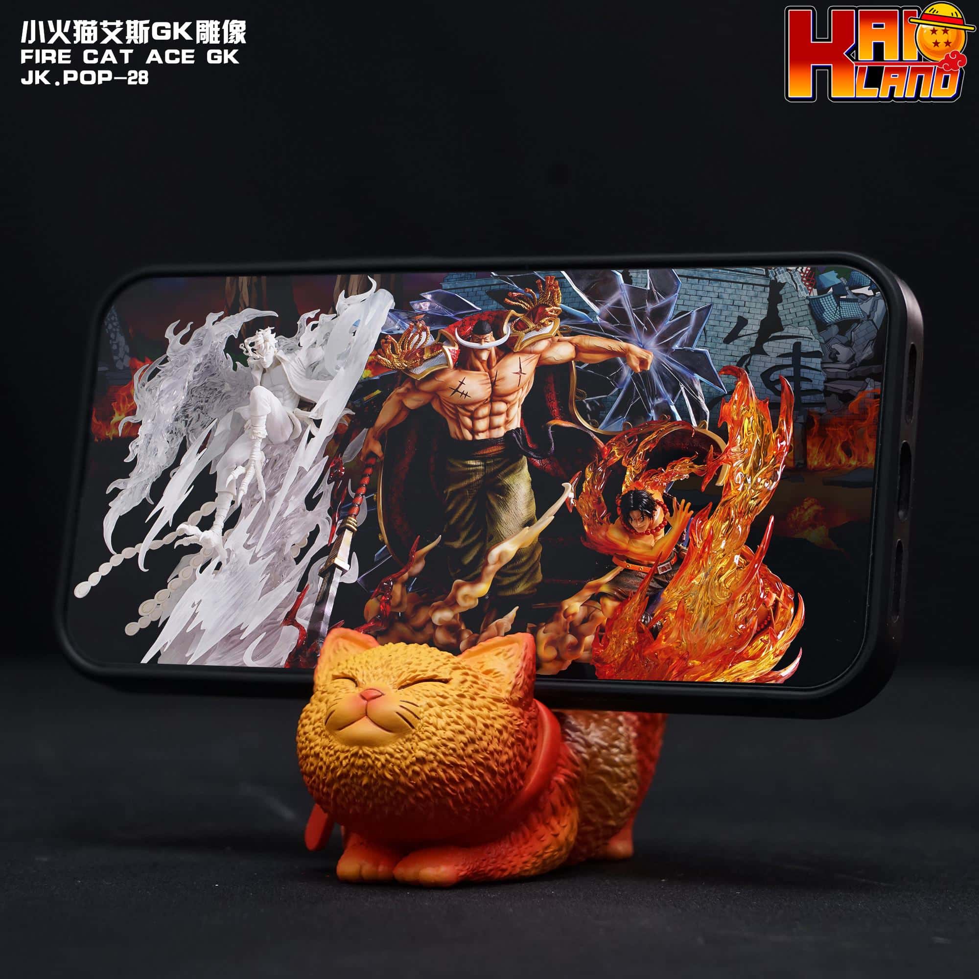 ワンピース Jacksdo Studio ポートガス D エース樹脂スタチュー - Kaioland