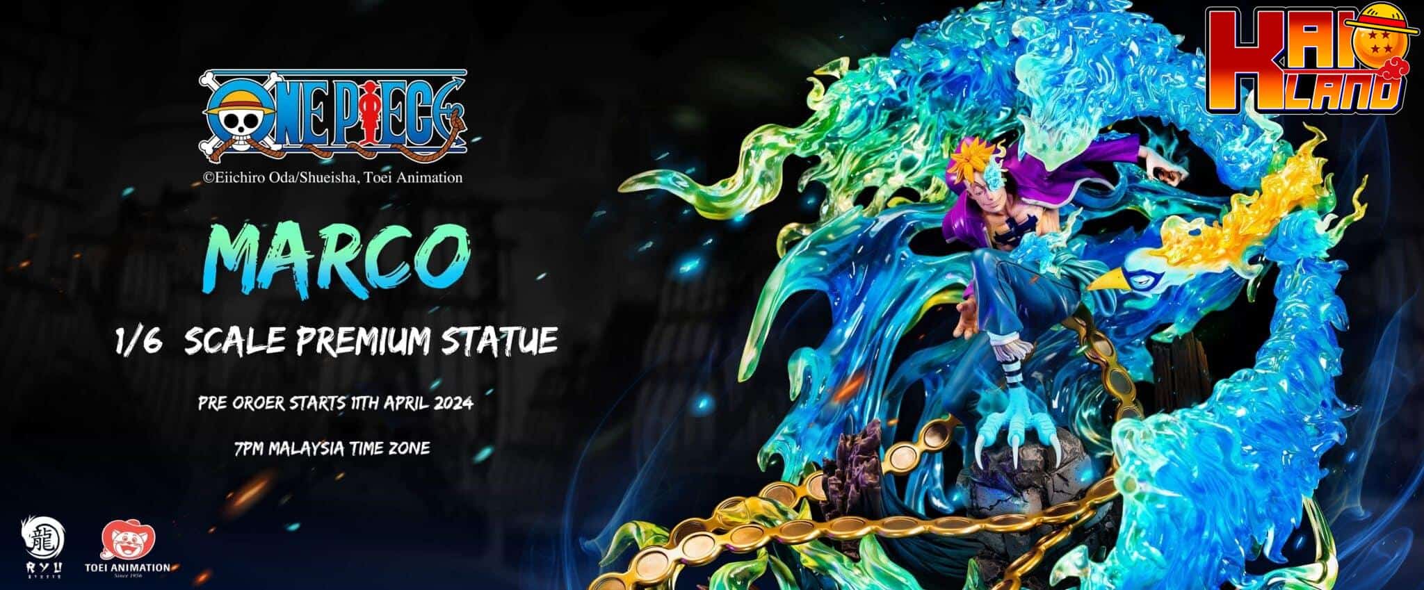 One Piece Ryu Studio Marco Licensed Resin Statue