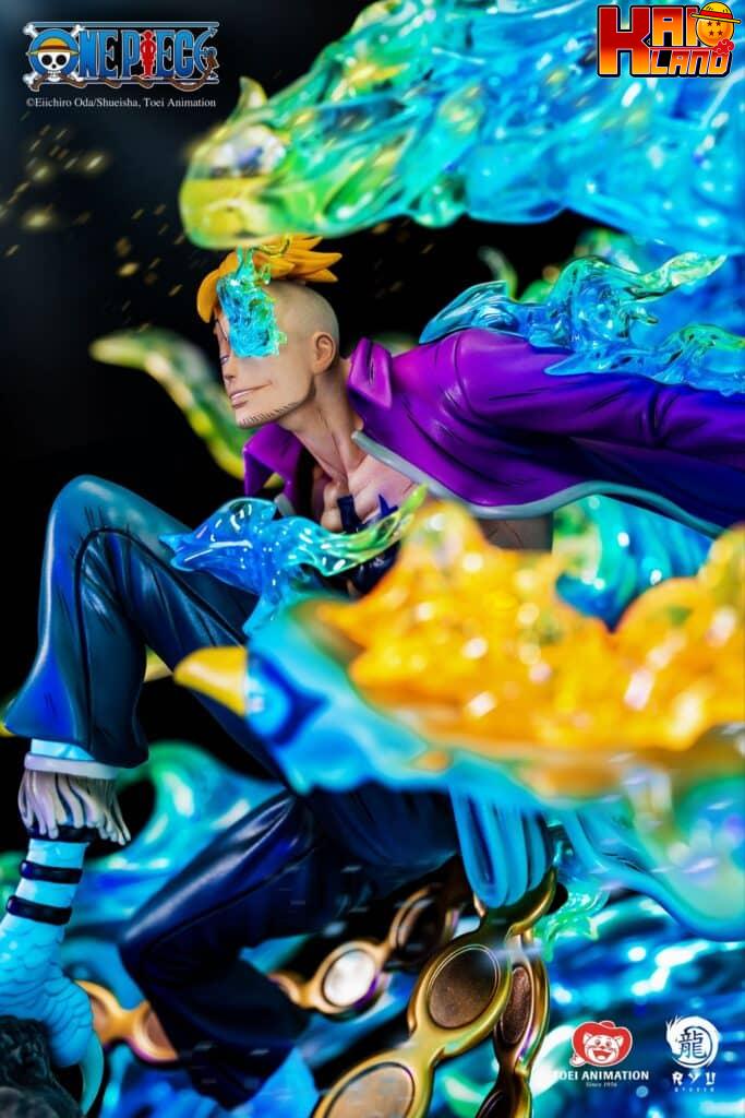 Michell Ryu Two Piece One Piece Ryu Studio Marco Licensed Resin Statue - Kaioland